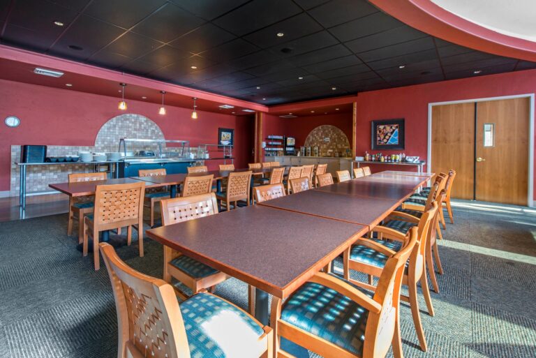 The Recovery Village Palmer Lake Drug and Alcohol Rehab- Dining Room Available for Patients