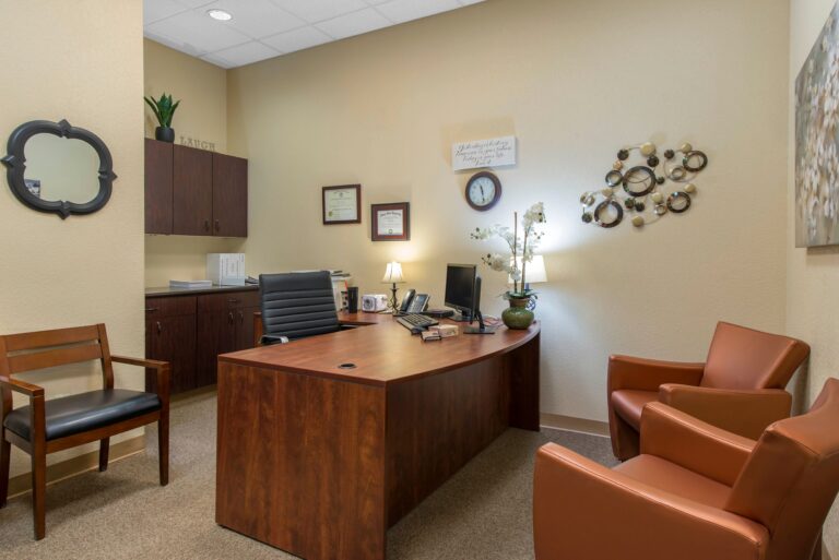 The Recovery Village Palmer Lake Drug and Alcohol Rehab- therapist's office for counseling services